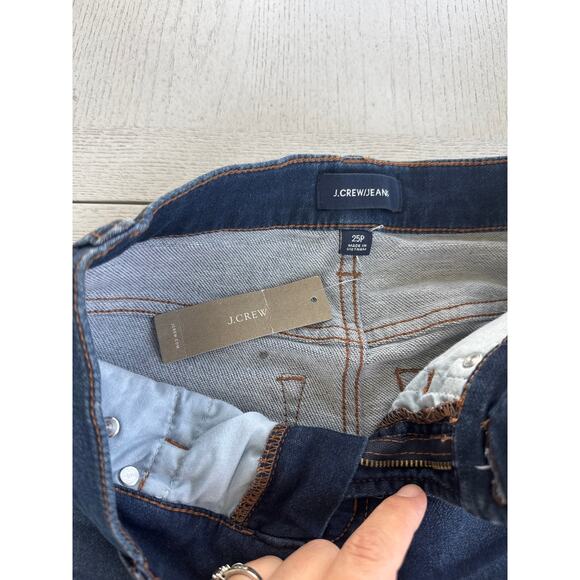 NWT J.Crew 9" High Rise ToothPick Jeans Western Cowgirl (M) - Picture 3 of 4